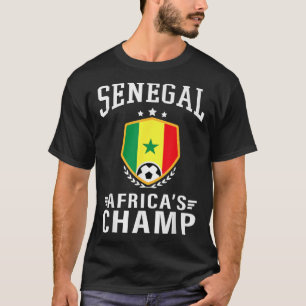 Senegal Senegalese Jersey Soccer 2022 Team Premium T Shirt