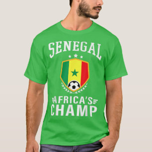 Senegal Senegalese Jersey Soccer 2022 Team Premium T Shirt