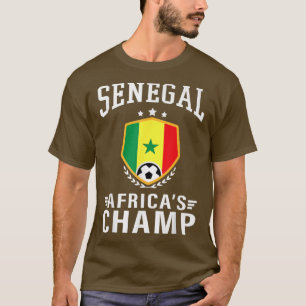 Senegal Senegalese Jersey Soccer 2022 Team T Shirt