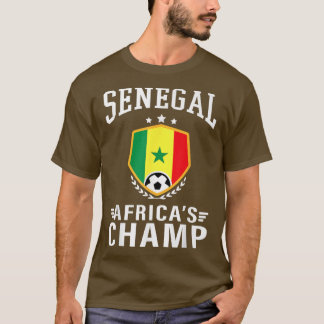 Senegal Senegalese Jersey Soccer 2022 Team T Shirt