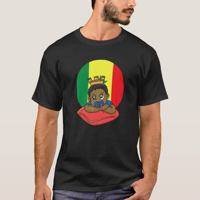 Senegal Senegalese West Africa Proud Prince Boy So T Shirt (Framsida)