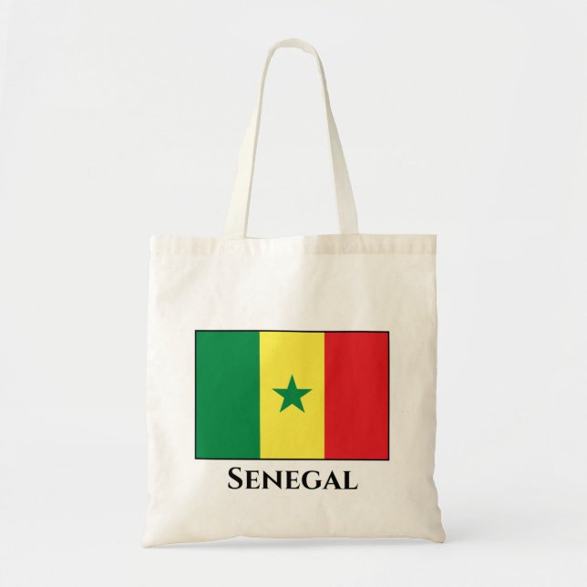 Senegal (Senegalesiska Flagga) Tygkasse (Framsidan)