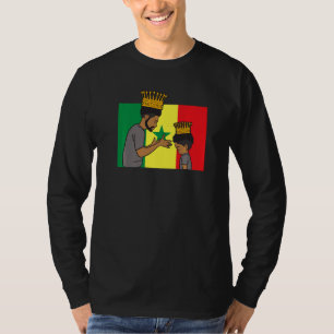 Senegal senegalesiska Västafrika Stolt prins pojke T Shirt