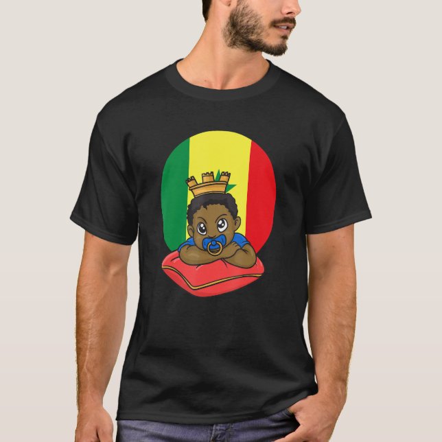 Senegal Senegals Väster Afrika Proud Prince Boy So T Shirt (Framsida)