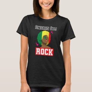 Senegal Senegals Väster Afrika Proud Princess Quee T Shirt