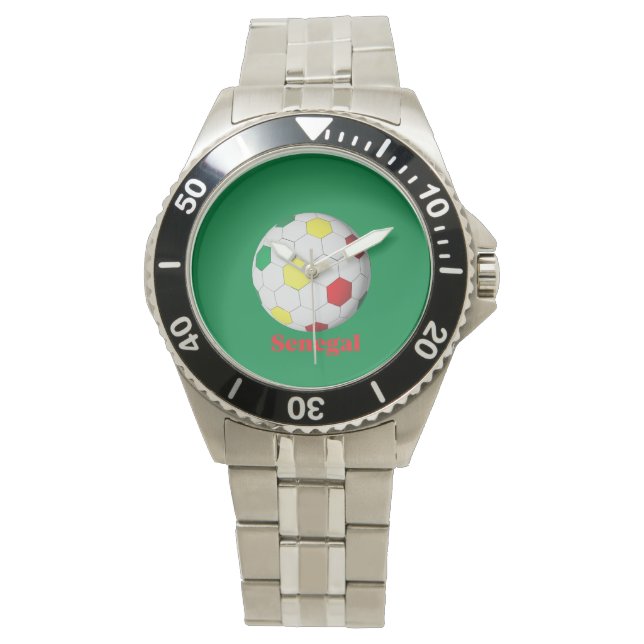 Senegal Soccer Armbandsur (Framsida)