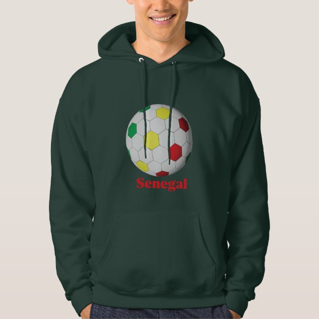 Senegal Soccer Hoodie (Framsida)