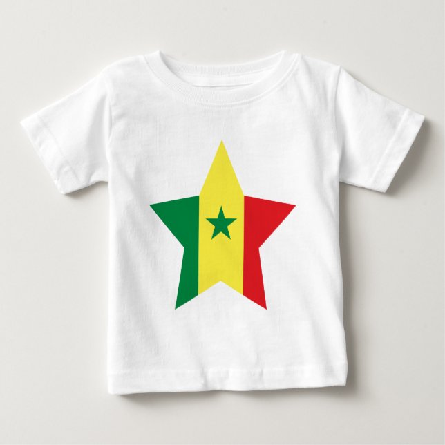 Senegal Star Tee Shirt (Framsida)