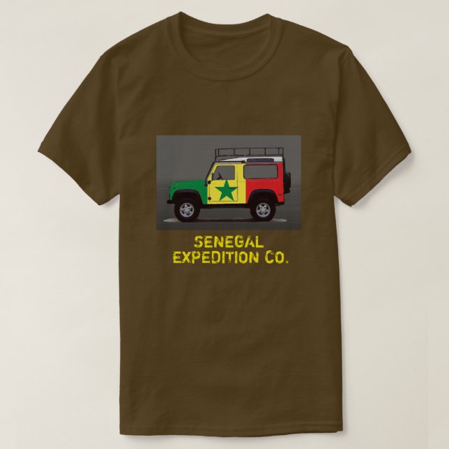SENEGAL T SHIRT (Design framsida)