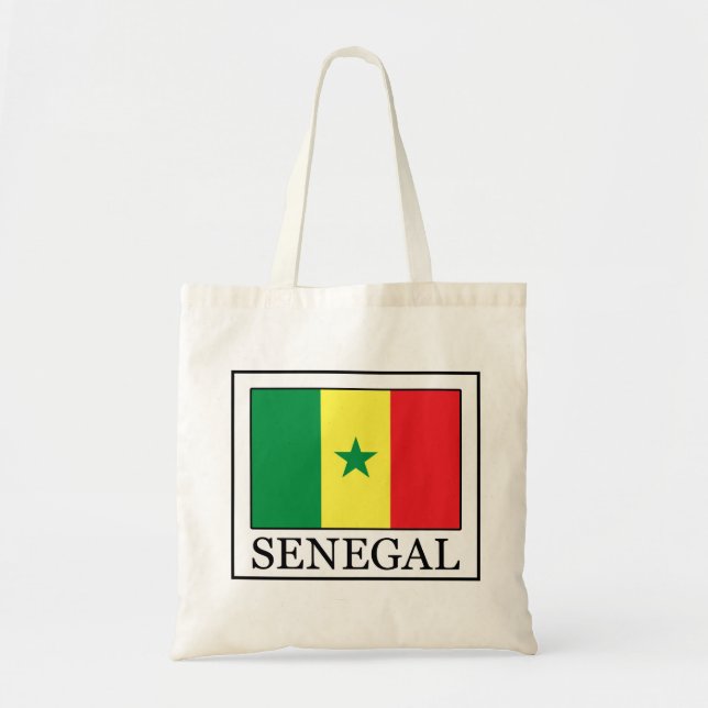 Senegal tocksäck tygkasse (Framsidan)