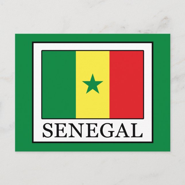 Senegal Vykort (Framsida)