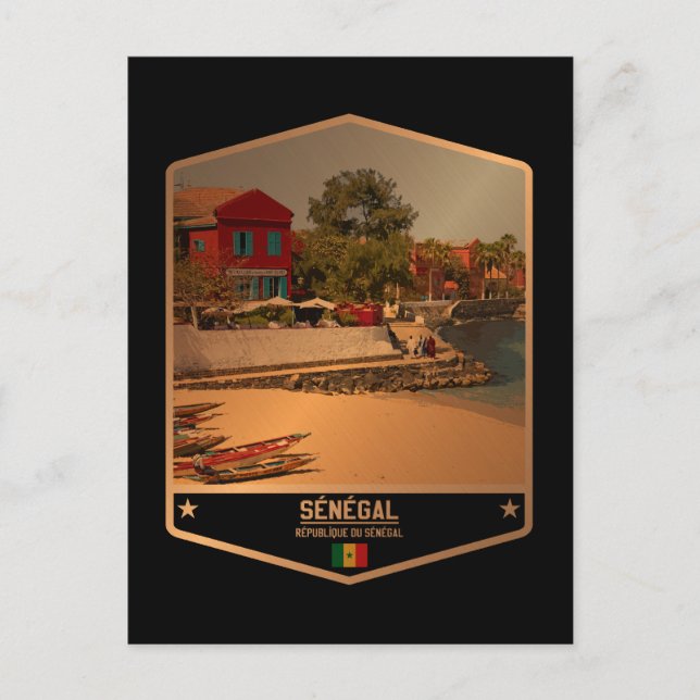 Senegal Vykort (Framsida)