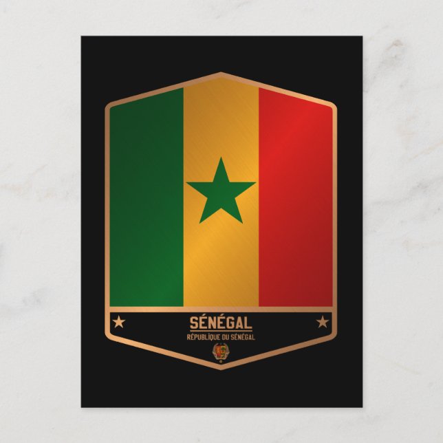 Senegal Vykort (Framsida)