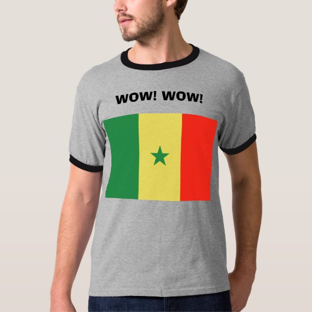 senegal WOW! WOW! T-shirt (Framsida)