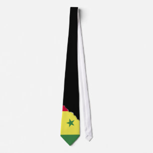 Senegalesiska Flagga Slips