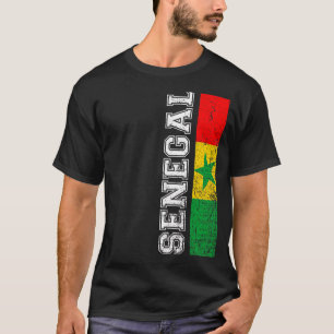 Senegalesiska Pridet Land Support Senegals T Shirt