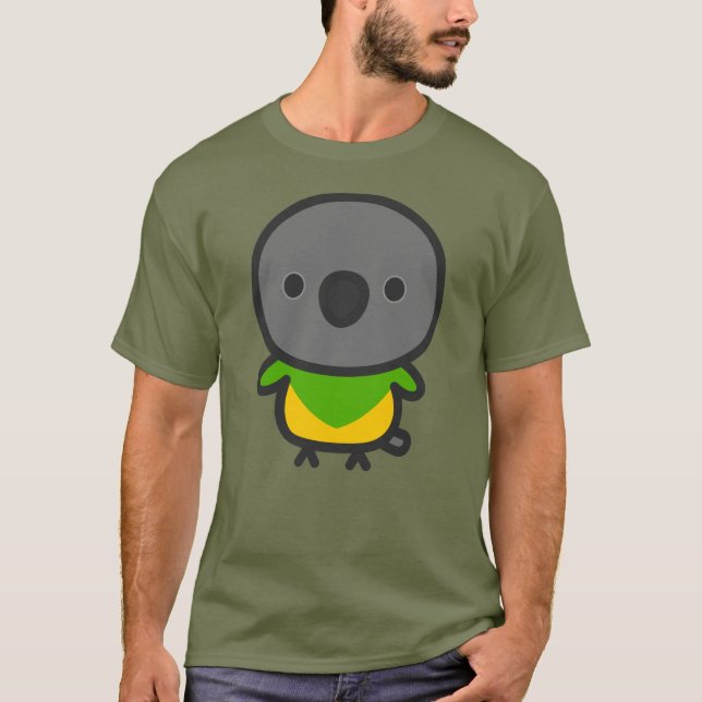 Senegalpapegoja T Shirt (Framsida)