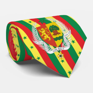 Senegals Flagga & Jacka av Arm, Senegals Flagga Slips