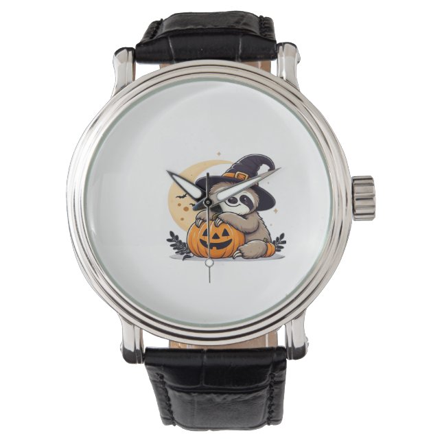 Sengångare Halloween-motiv Mysig Klassisk T-Shirt Armbandsur (Framsida)