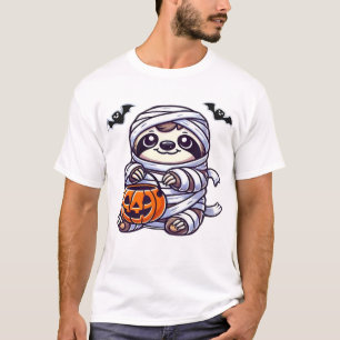 Sengångare Halloween Mummy Barn Kvinnor Män Sengån T Shirt
