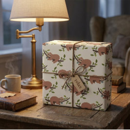 Sengångare & Kaffe Inpackningspapper Presentpapper