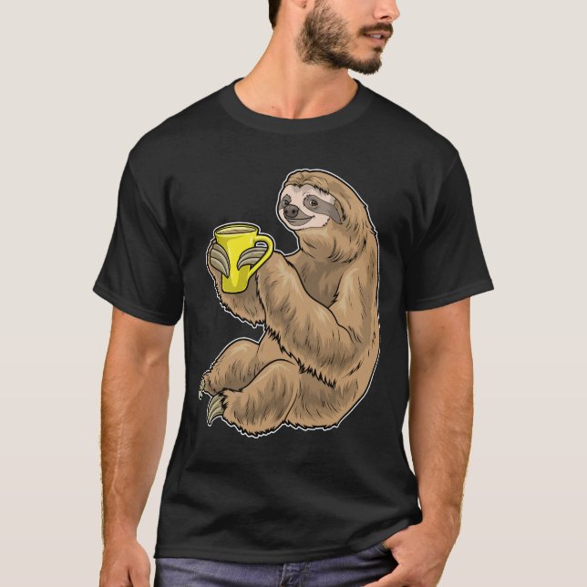 Sengångare Kaffemugg T Shirt (Framsida)