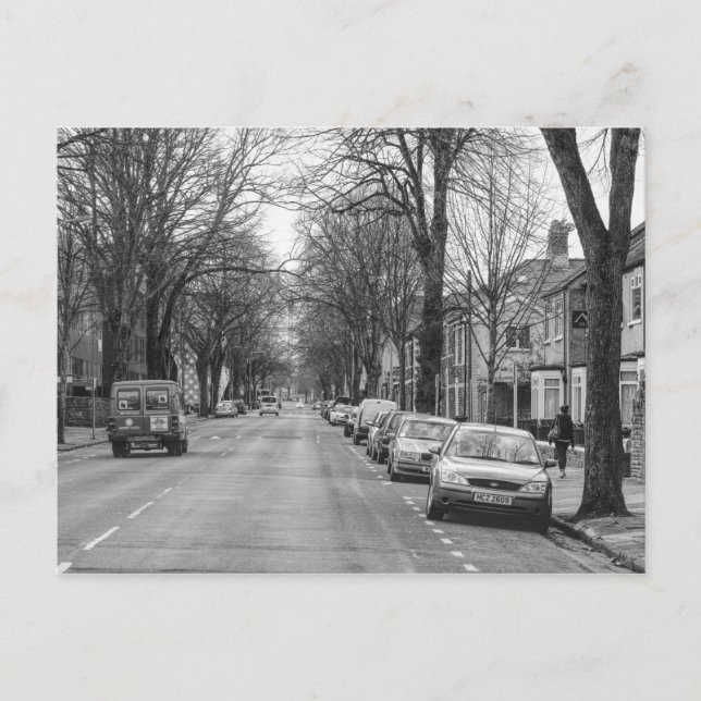 Senghennydd Road, Cardiff, Wales 2012 Vykort (Framsida)