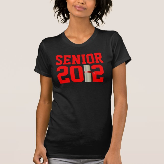 SENIOR 2012 T-shirt (Framsida)