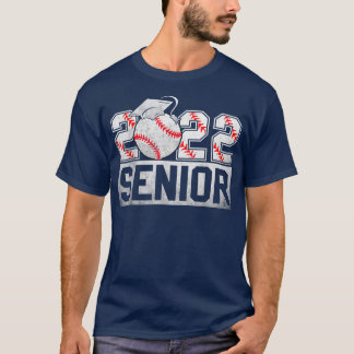 Senior 2022 Baseball Player Class of 2022 Student T Shirt