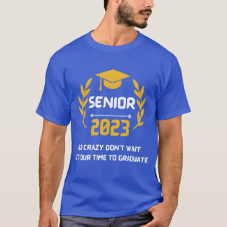 SENIOR 2023 examen MATCHING CLASS av 2023 rolig T Shirt
