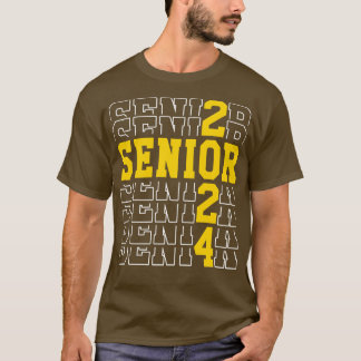 Senior 2024 4 t shirt