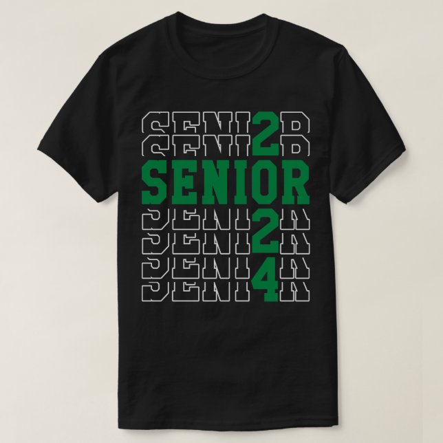 Senior 2024 5 t shirt (Design framsida)