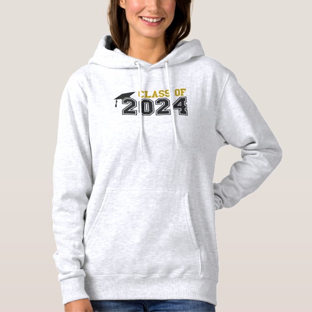 Senior 2024 Klass 2024 Examen T Shirt (Framsida)