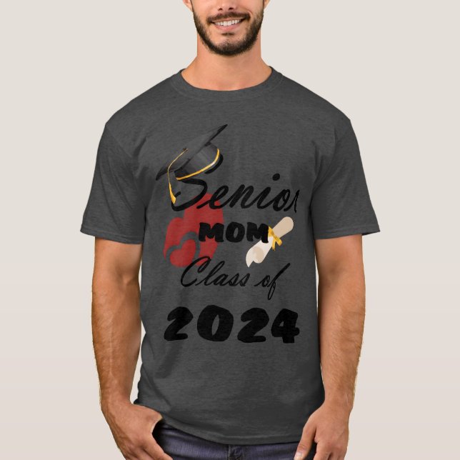 Senior 2024 pojke t shirt (Framsida)