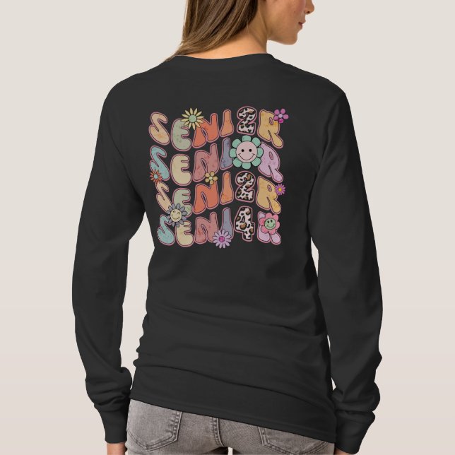 Senior 2024, Tvåsidig Senior Grade 2024 T Shirt (Baksida)