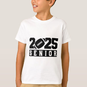 Senior 2025 Fotboll Gymnasieelev Cl Of 2025 T Shirt
