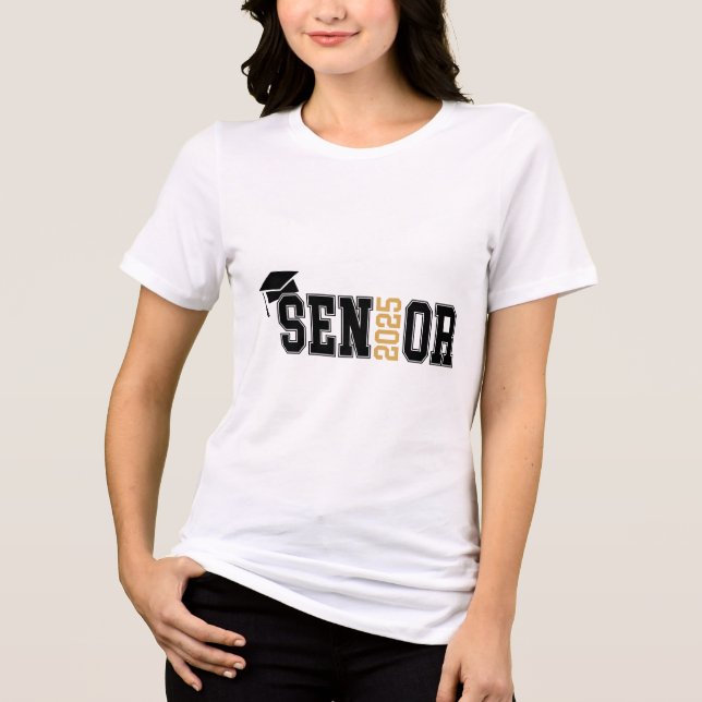 Senior 2025 Graphic Tee (Framsida)