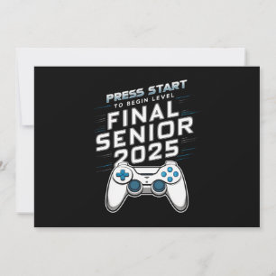 Senior 2025 Klass 2025 Spelare Dataspel Inbjudningar