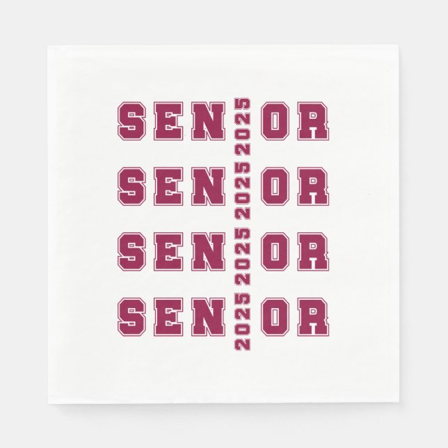 Senior 2025 pappersservett (Framsidan)