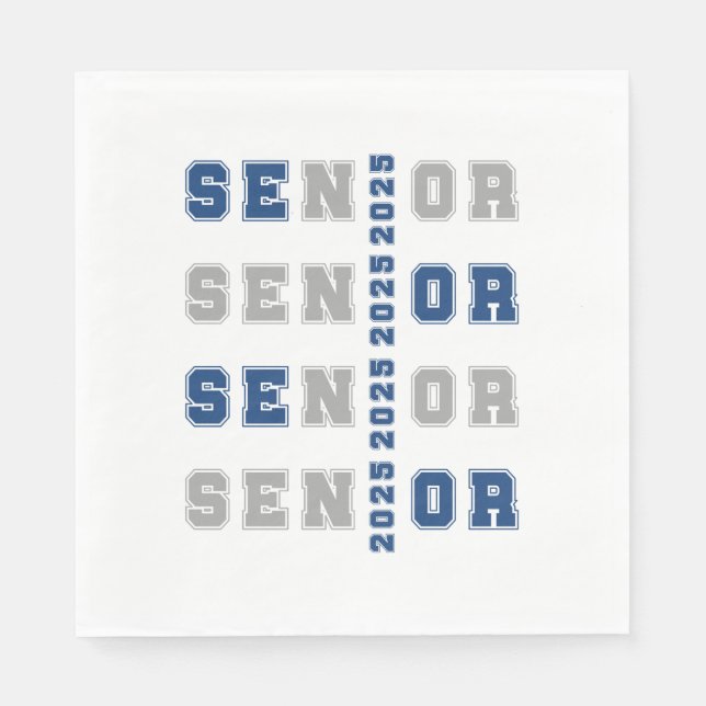 Senior 2025 pappersservett (Framsidan)