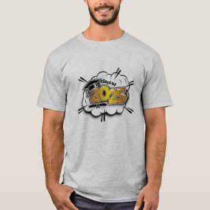 Senior 2025 School Studenten Blackout T Shirt
