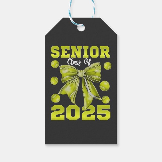 Senior 2025 Softball Student Student Sport Presentetikett (Framsidan)