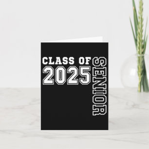 Senior 2025 Studenten 2025 Cl Senior 2025 Grad 4 Kort