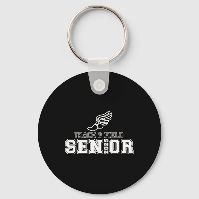 Senior 2025 Studenten år 1 och Fält Nyckelring (Framsida)