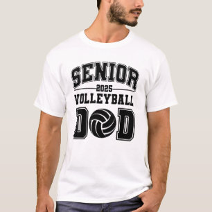 Senior 2025 Volleyball Pappa T Shirt