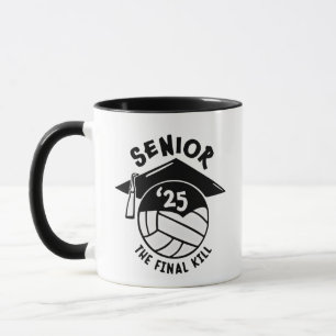 Senior 2025 Volleyball Studenten Mugg