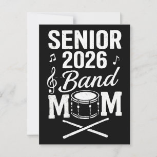 Senior 2026 Band Mamma Vykort