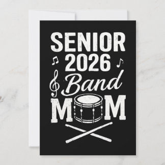 Senior 2026 Bandmamma Inbjudningar