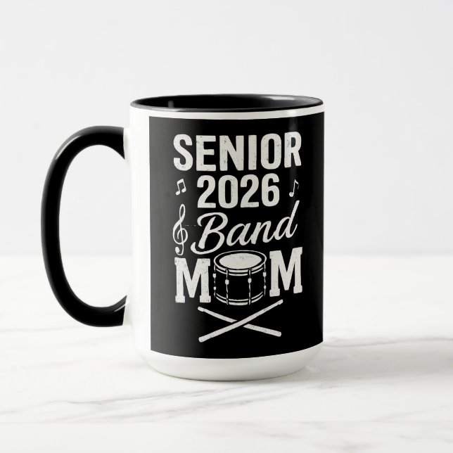 Senior 2026 Bandmamma Mugg (Vänster)