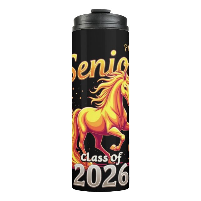 Senior 2026 Class Fire Horse Personalized (Framsida)
